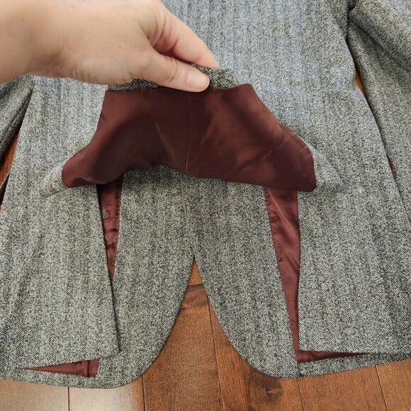 Suitsupply men's gray wool pant suit in size 48 - Picture 5 of 16